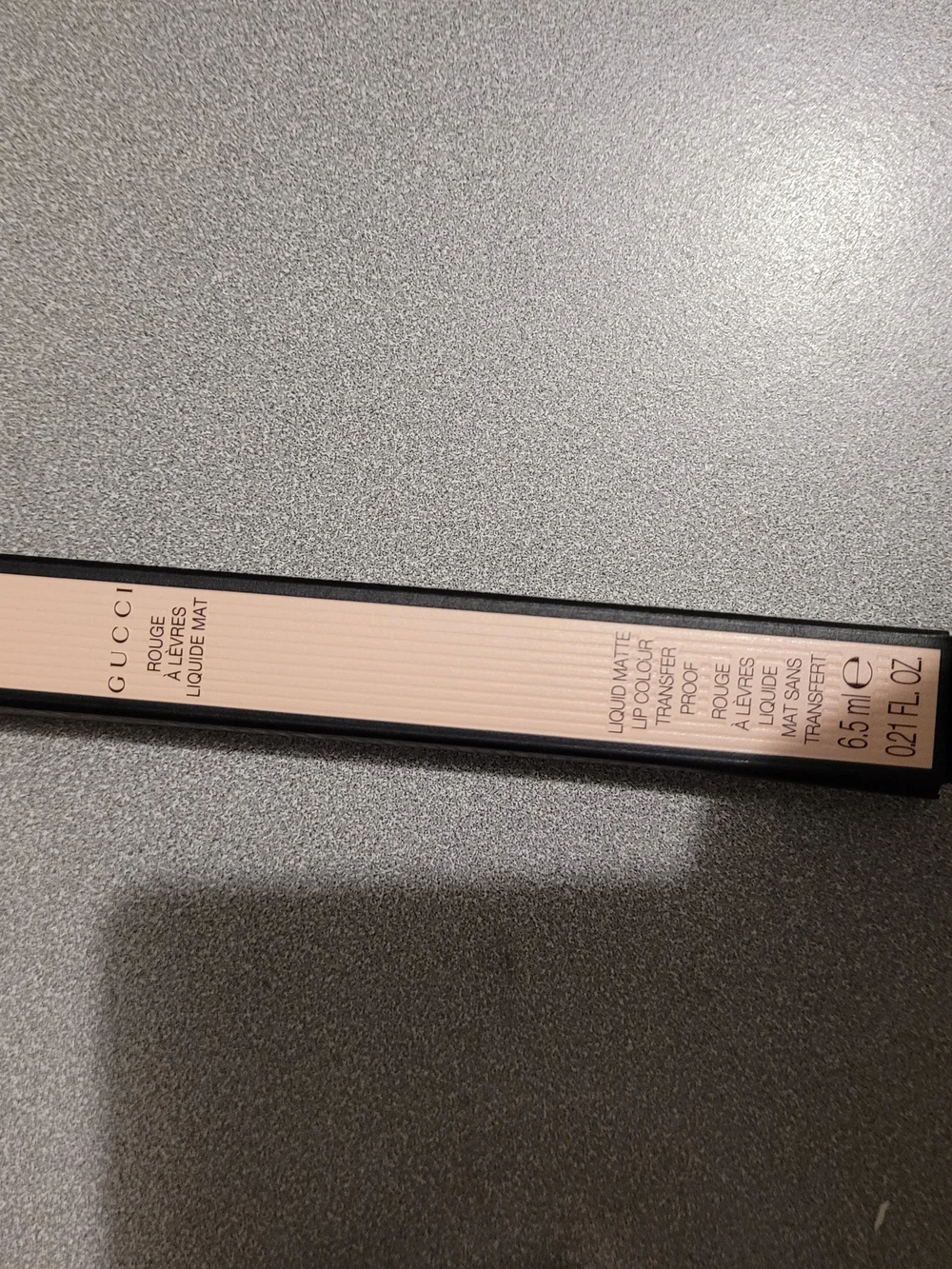 Gucci Liquid Matte Lipstick — Deep Terracotta Orange
